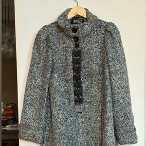 Sfarzo Coat Wool Blend Tweed